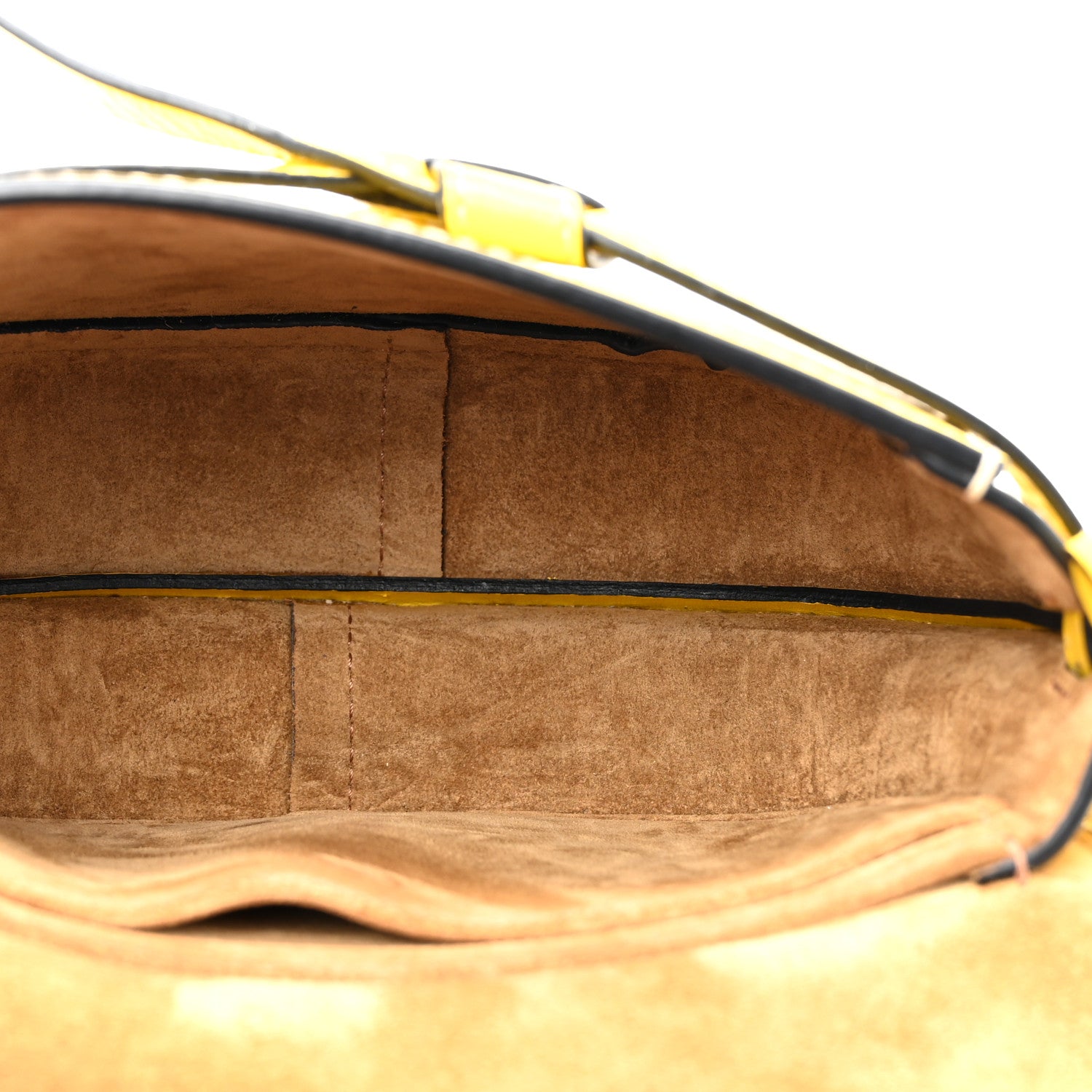 Loewe Calfskin Mini Gate Belt Bag Yellow 5 of 13