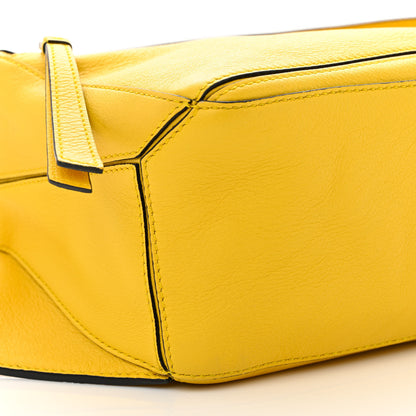 Loewe Calfskin Small Puzzle Bumbag Yellow 8 of 9