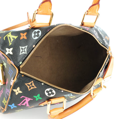 Louis Vuitton Monogram Multicolor Speedy 30 Black 5 of 7