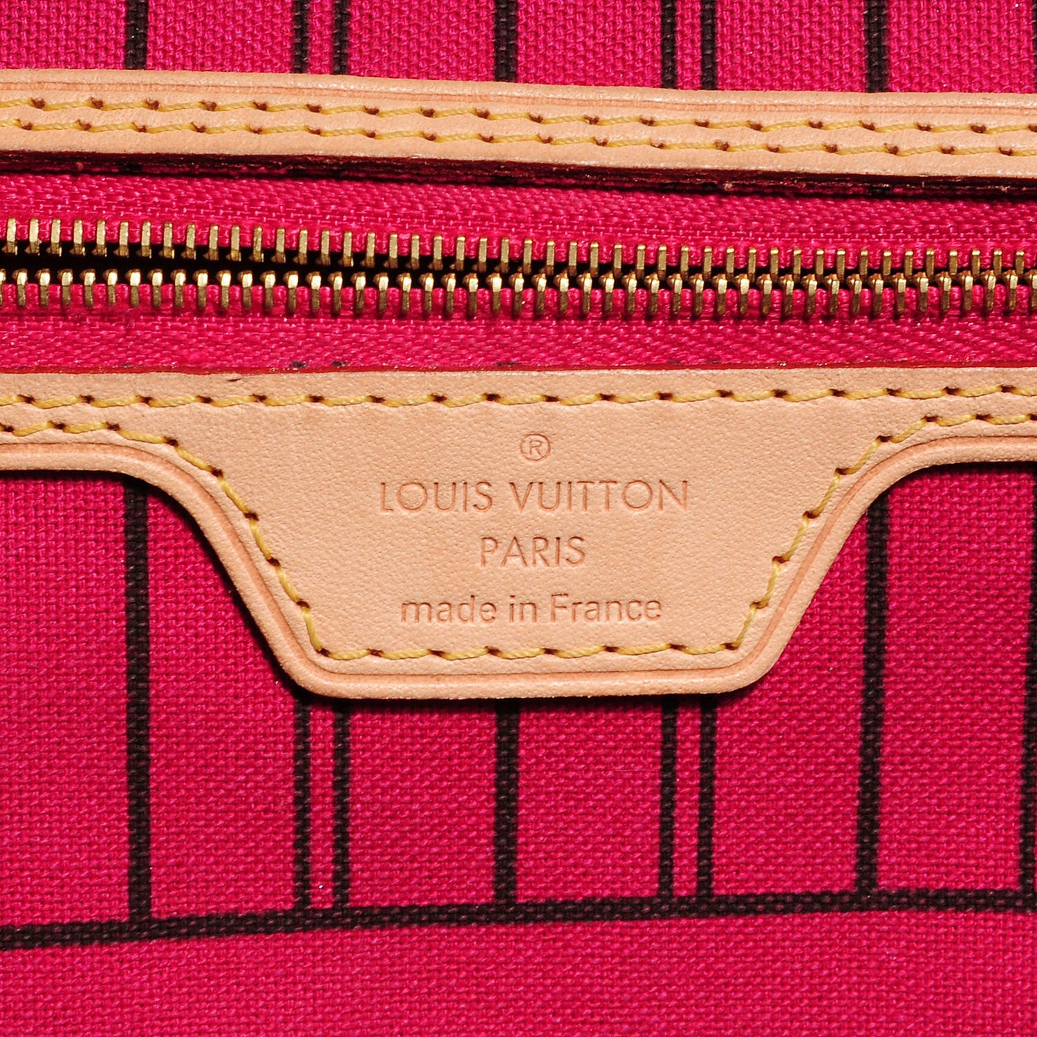 Louis Vuitton Monogram Neo Neverfull MM Fuchsia 6 of 7