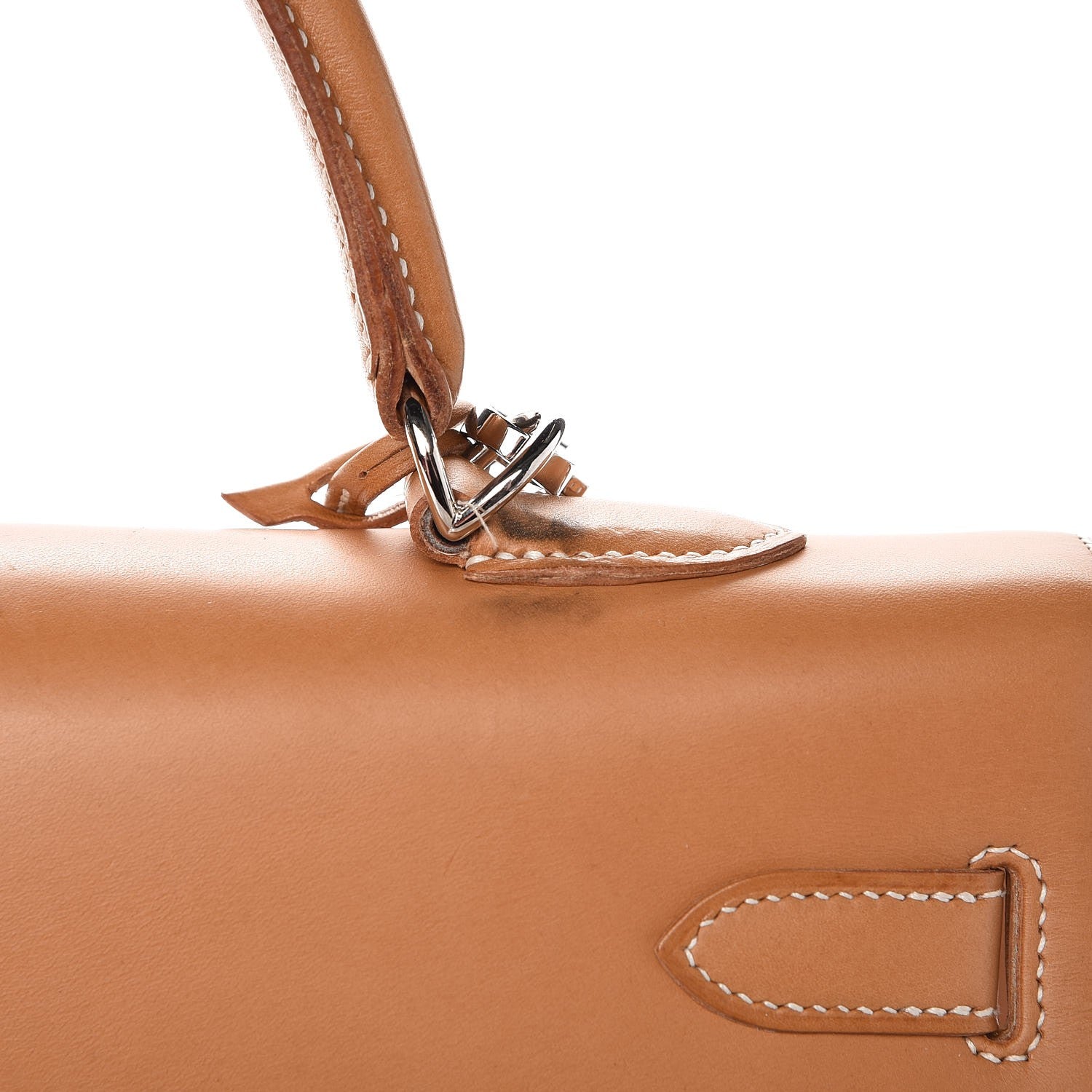 Hermes Vache Natural Kelly Sellier 35 39 of 45