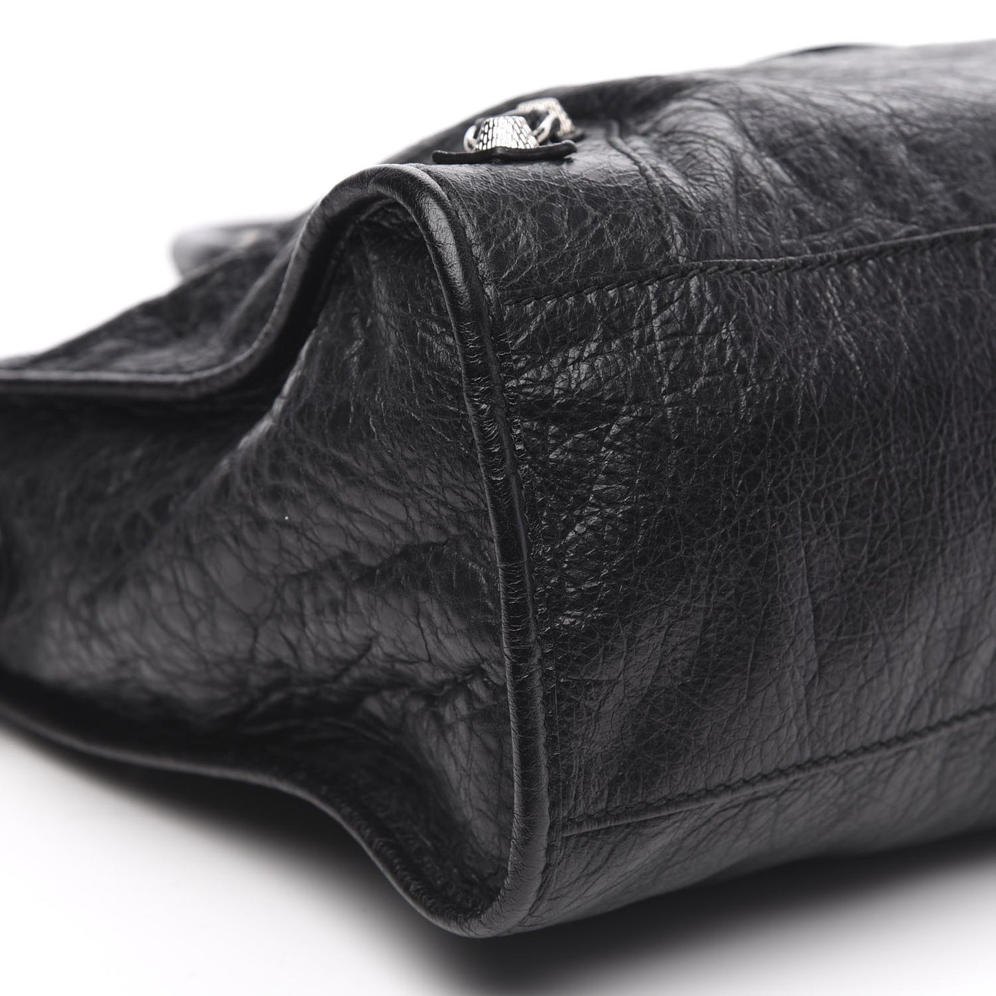 Agneau Giant 12 Silver Hardware City Black