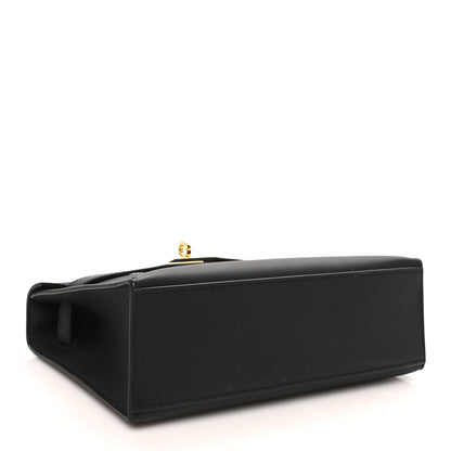 Hermes Swift Kelly Pochette Clutch Black 4 of 10