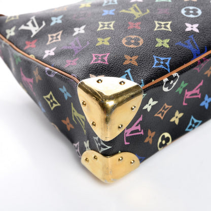 Louis Vuitton Monogram Multicolor Boulogne Black 9 of 10