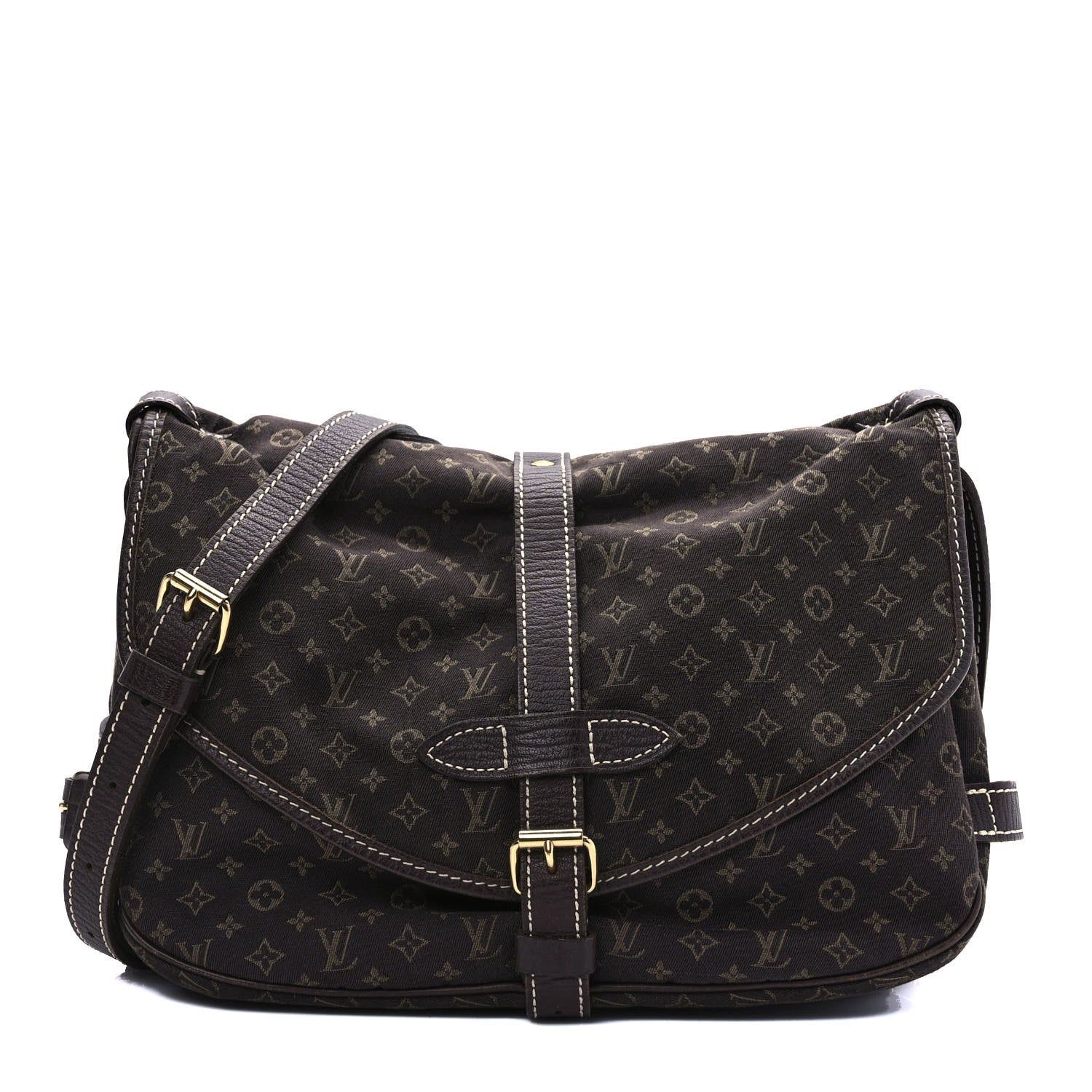 Louis Vuitton Monogram Mini Lin Saumur Ebene 1 of 11