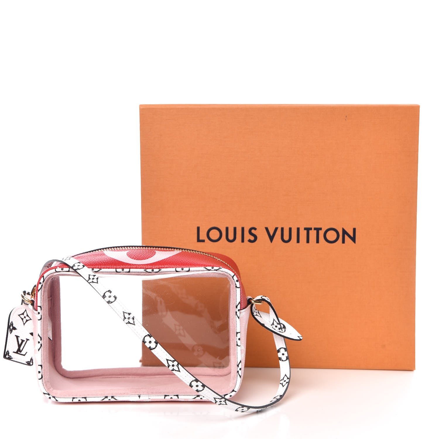 Louis Vuitton Monogram Giant Beach Pouch Rouge 11 of 11