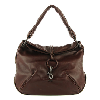 Bottega Veneta Nappa Hobo Ebano 1 of 9