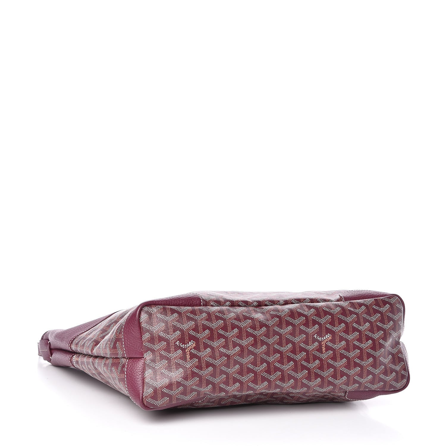 Goyard Goyardine Grenadines Hobo Burgundy 4 of 10