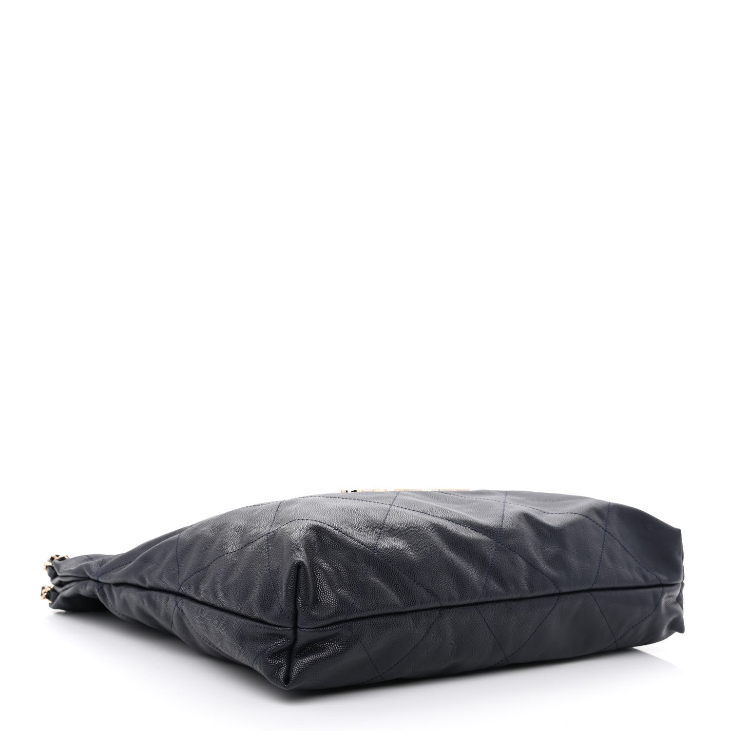 Chanel Shiny Caviar Quilted Chanel 22 Dark Blue 5 of 12