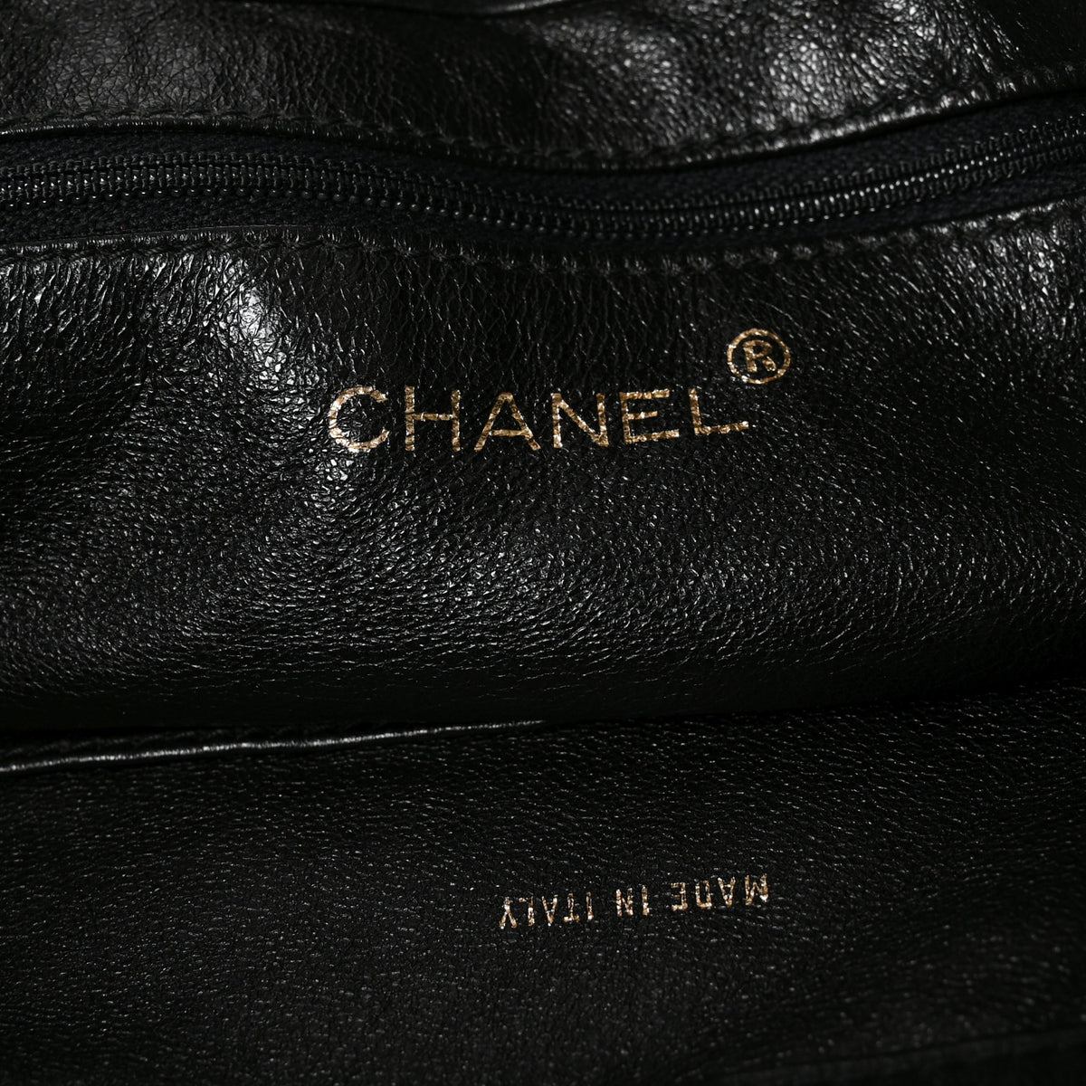 Lambskin Shoulder Bag Black