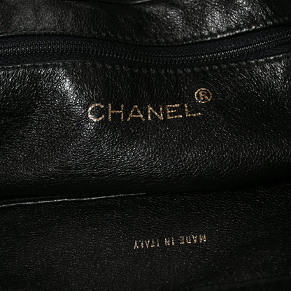 Chanel Lambskin Shoulder Bag Black 6 of 10