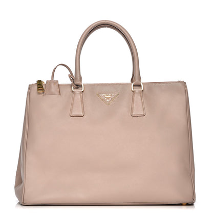 Prada Saffiano Large Galleria Double Zip Tote Cammeo 1 of 15