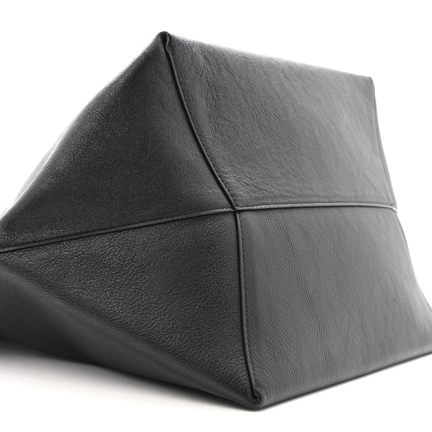 Supple Calfskin Everyday Soft Tote Black