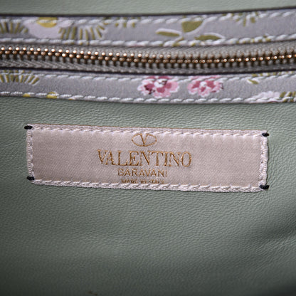 Valentino Garavani Calfskin Garden Couture Printed Small Mime Top Handle Bag Multicolor 6 of 13