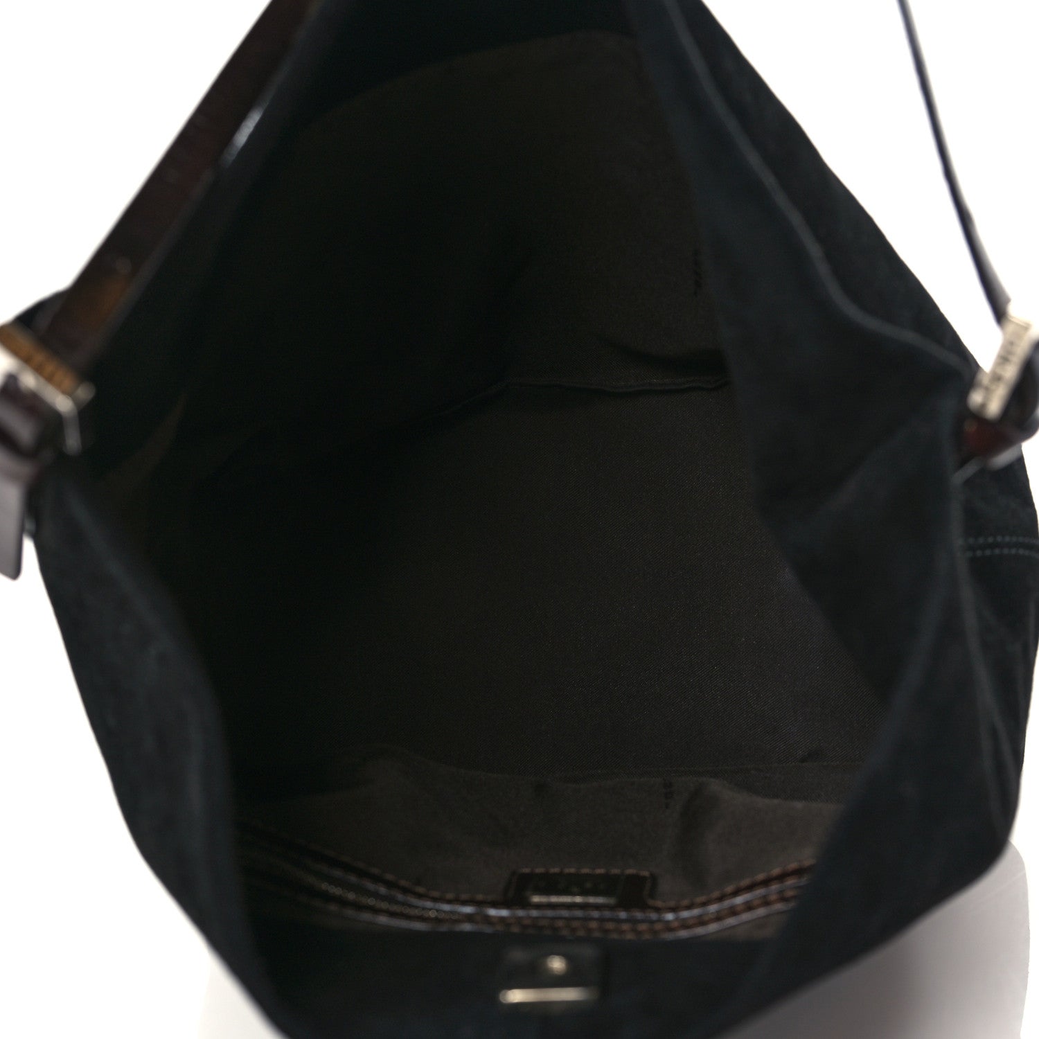 Fendi Suede Hobo Black 5 of 9