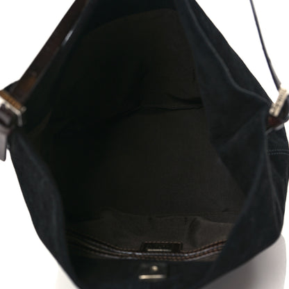 Fendi Suede Hobo Black 5 of 9