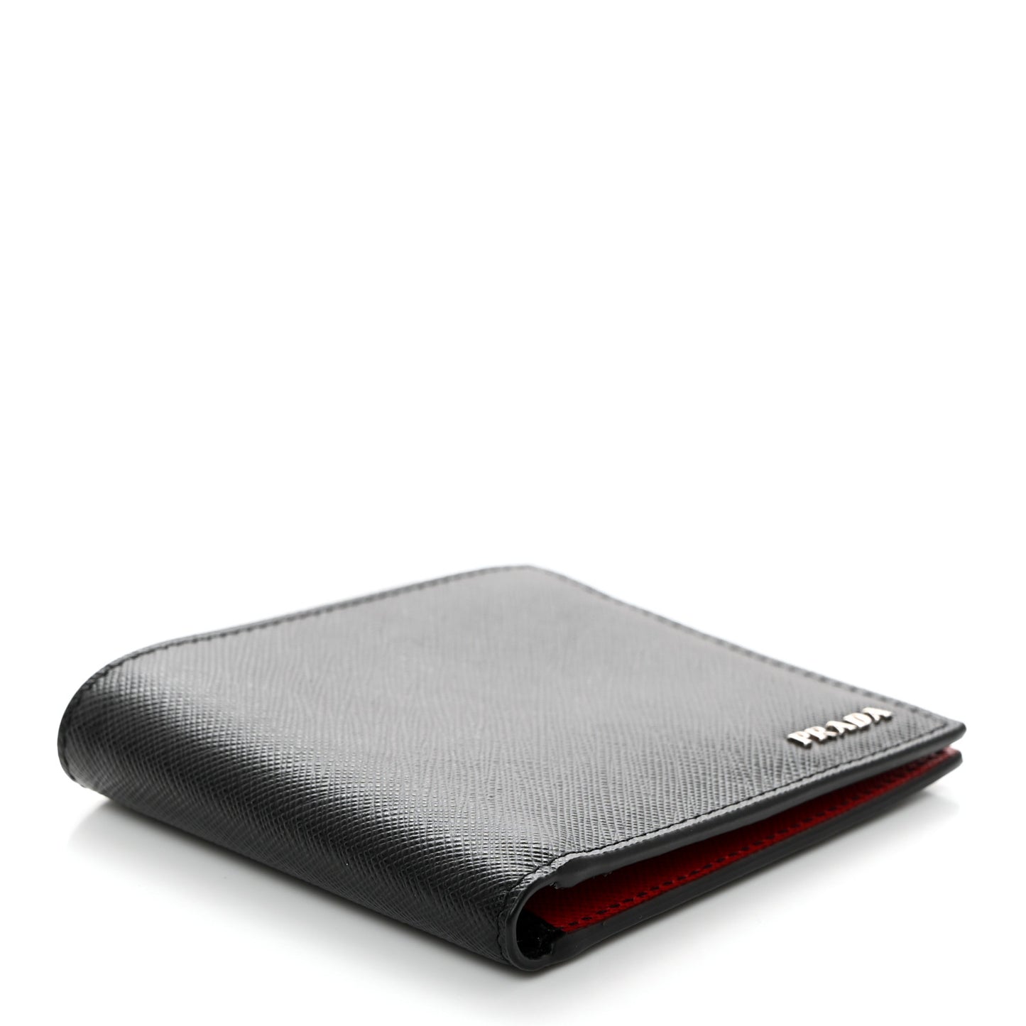 Saffiano Bi-Fold Wallet Black