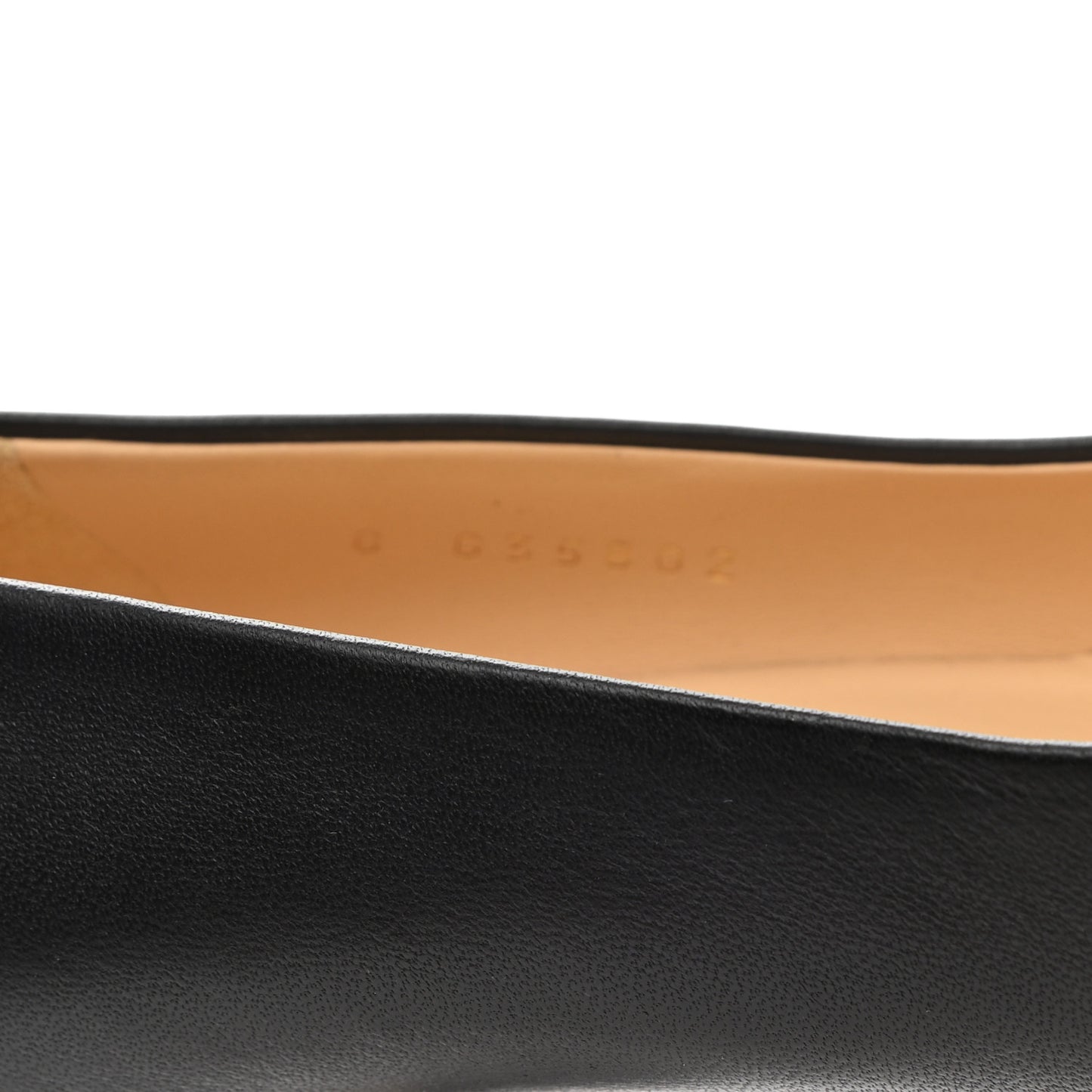 Lambskin Grosgrain Cap Toe CC Pumps 38.5 Black