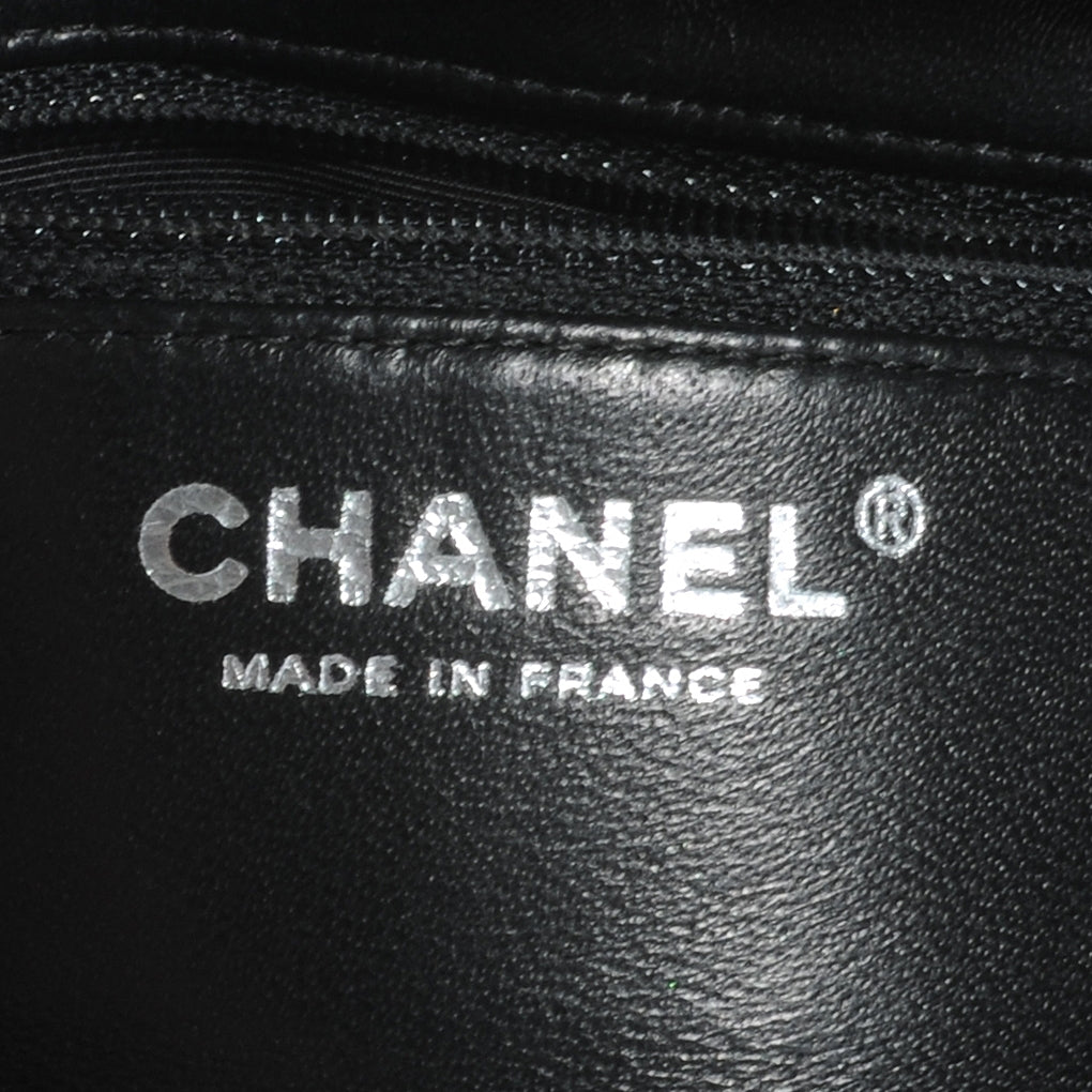 Chanel Lambskin Quilted Small Messenger Bag Black 6 of 7