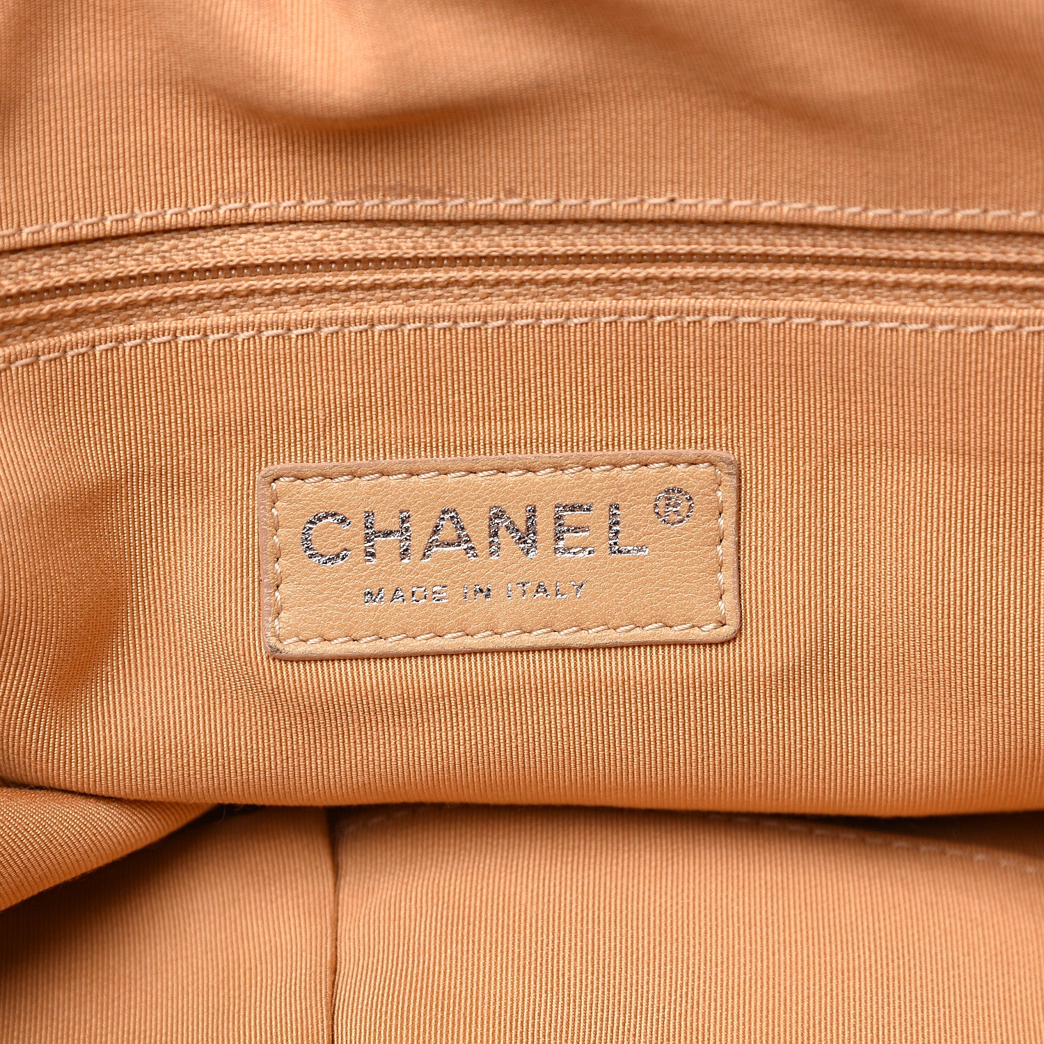 Chanel Washed Lambskin Quilted Large Chain Around Messenger Brown 5 of 15