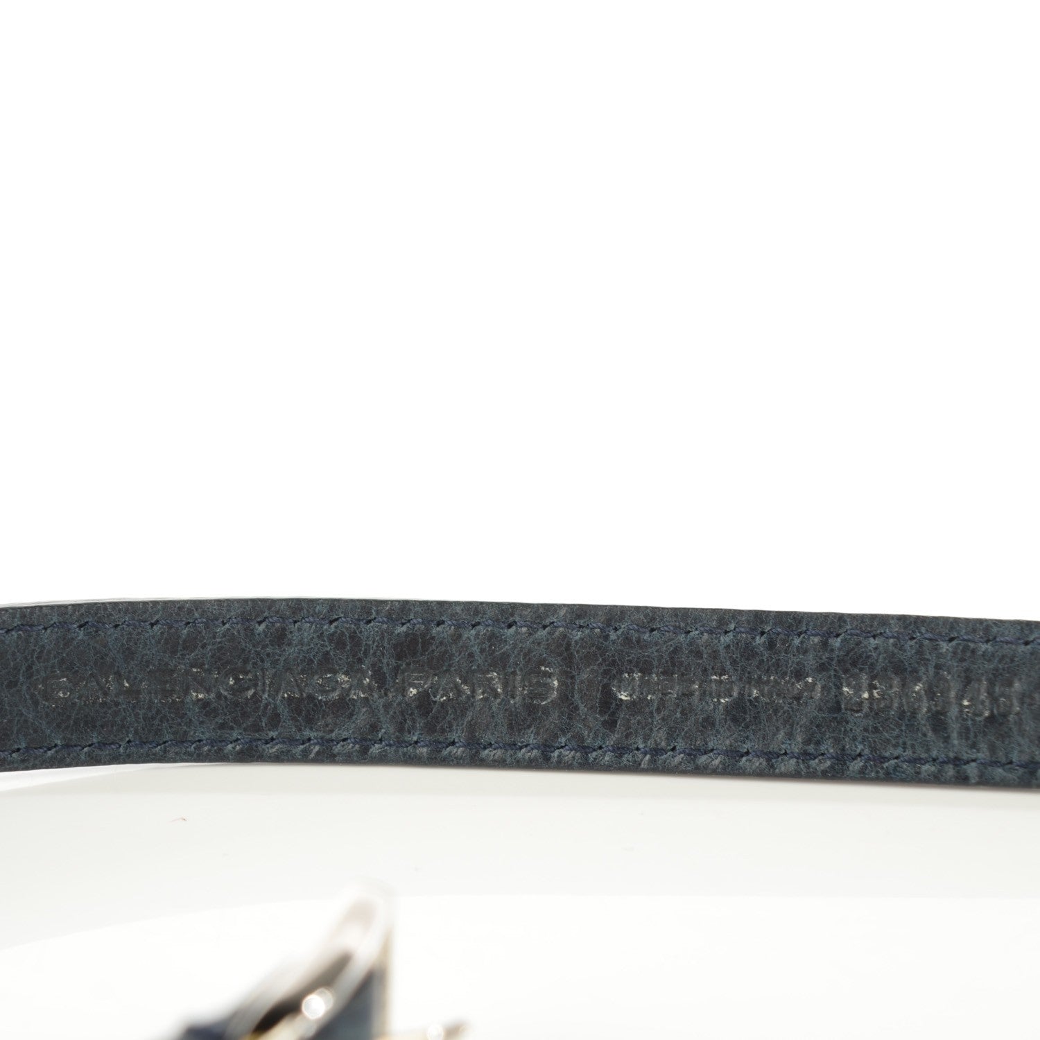 Balenciaga Agneau Giant 12 Silver Hardware Triple Tour Bracelet S Dark Night 5 of 6