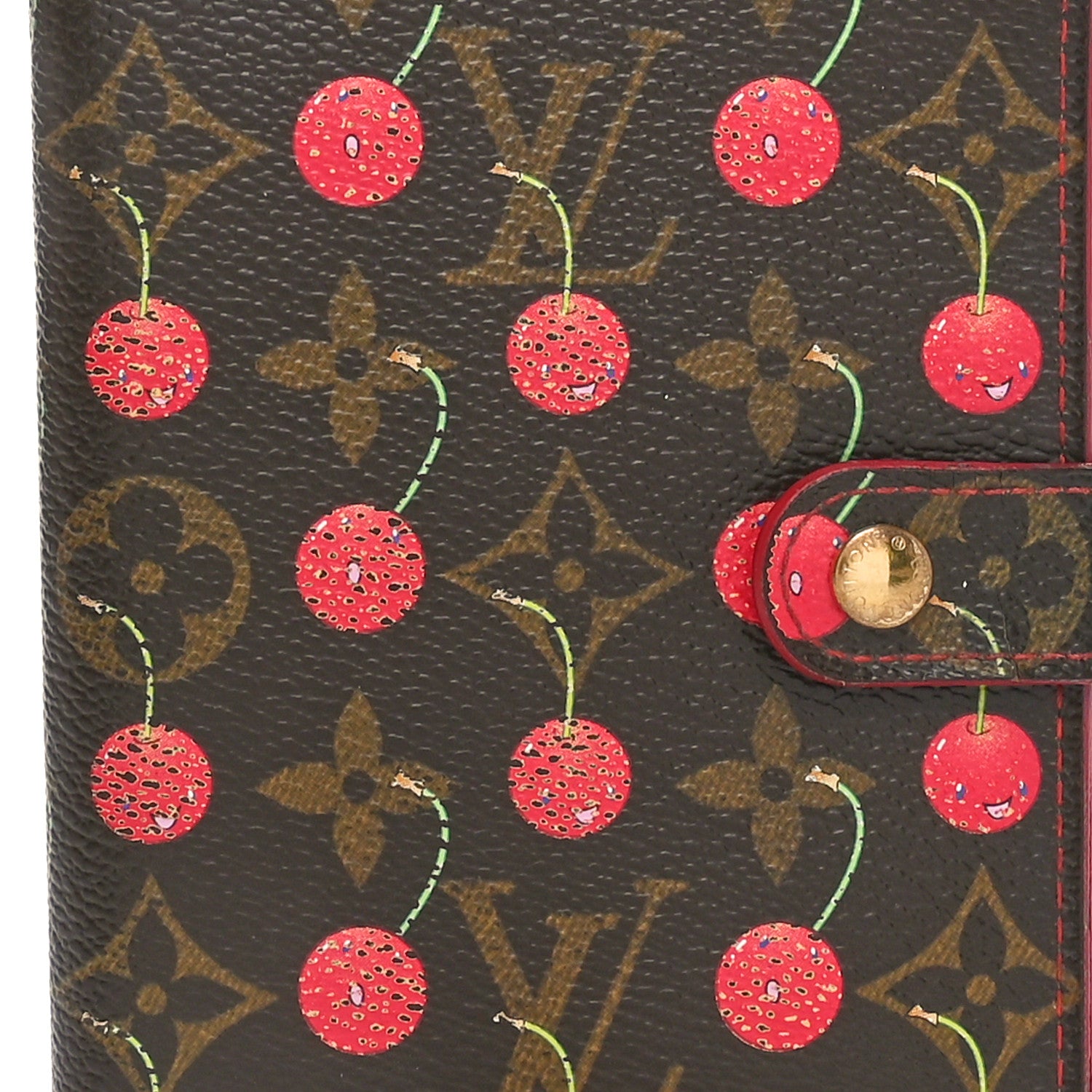 Louis Vuitton Monogram Cerises Small Ring Agenda Cover 7 of 10