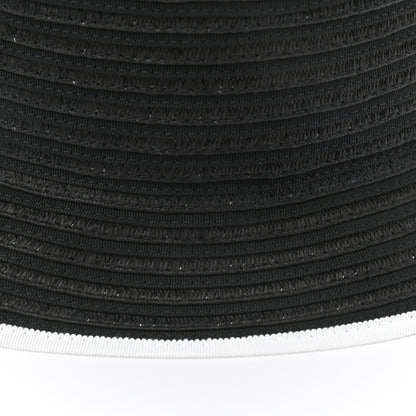 Chanel Cotton Viscose CC Bucket Hat S Black 10 of 10
