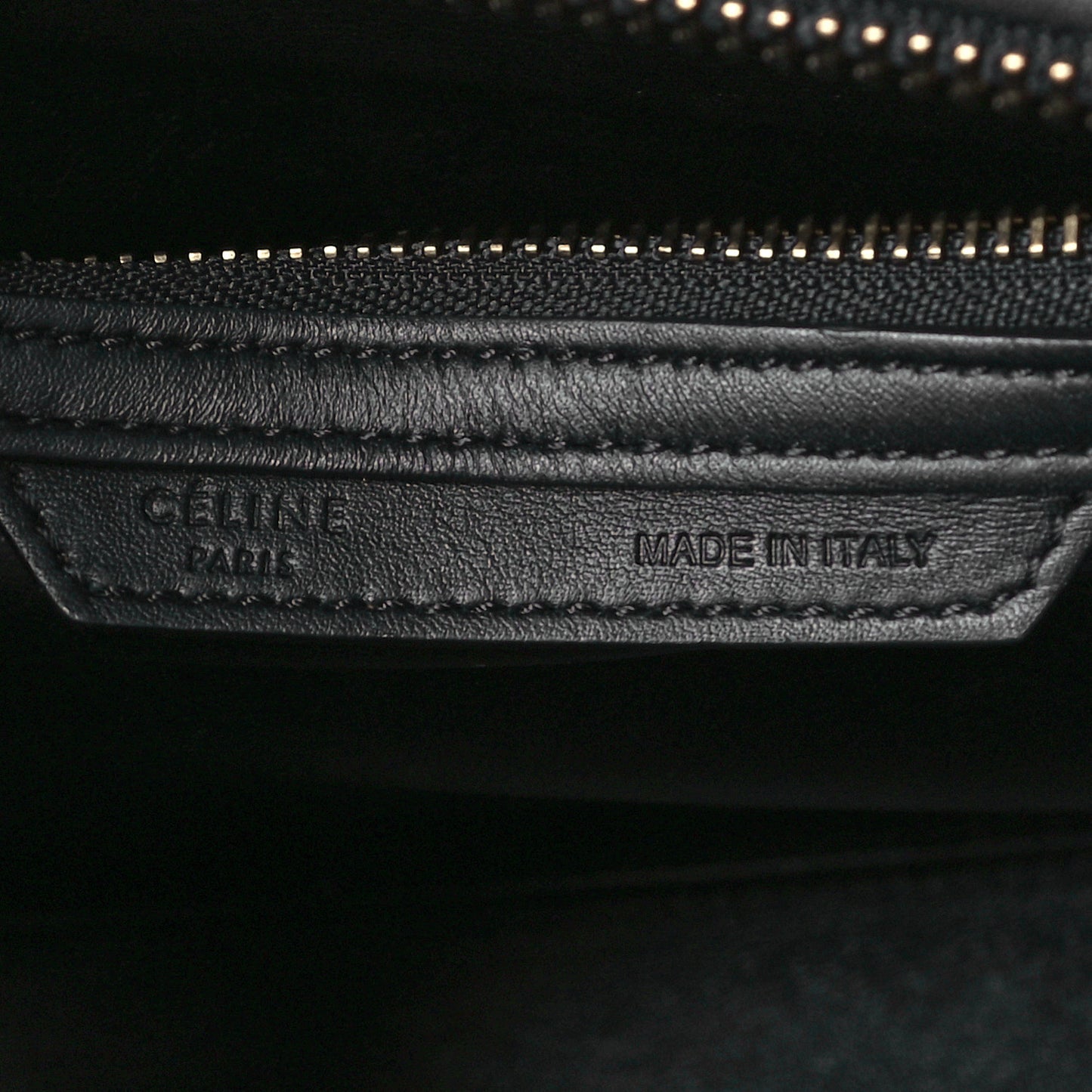 Smooth Calfskin Micro Luggage Black