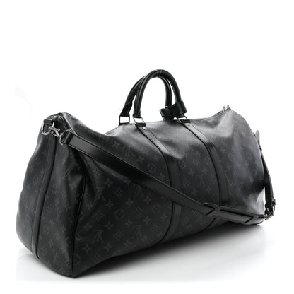 Louis Vuitton Monogram Eclipse Keepall Bandouliere 55 2 of 8