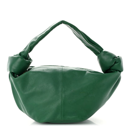 Bottega Veneta Nappa Mini Double Knot Bag Racing Green 1 of 10