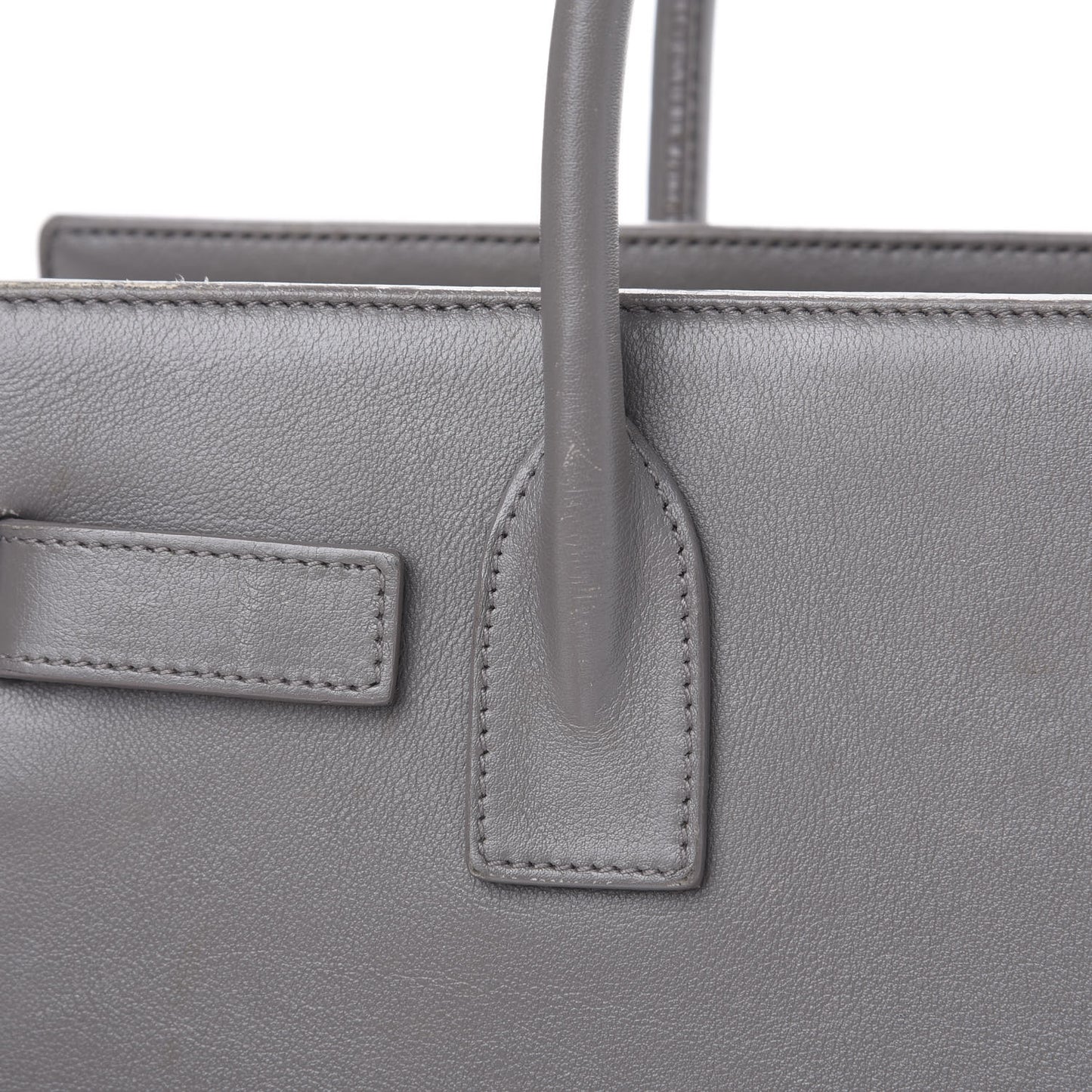 Calfskin Baby Sac de Jour Fog