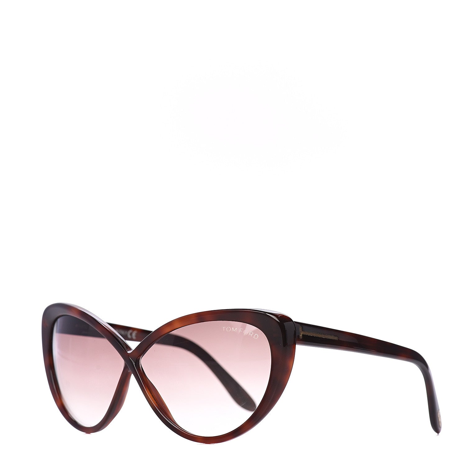 Tom Ford Madison Cat Eye Sunglasses TF253 Brown 1 of 7