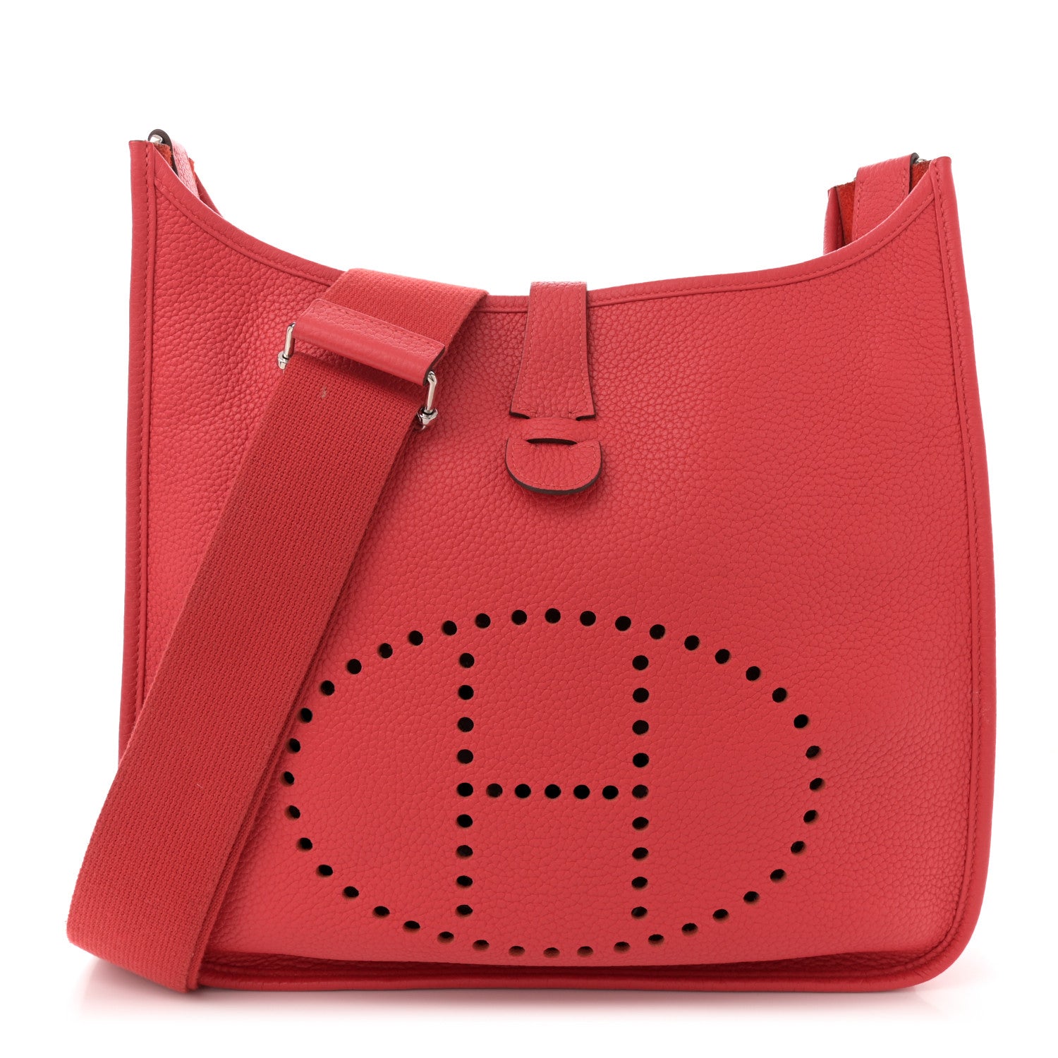 Hermes Taurillon Clemence Evelyne III PM Rose Jaipur 1 of 13