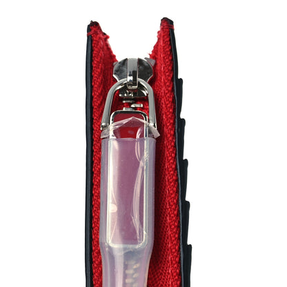 Christian Louboutin Calfskin Loubinthesky Credilou Zipped Card Holder Loubi 8 of 9