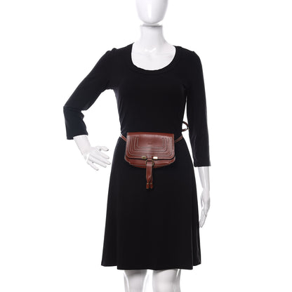 Chloe Calfskin Marcie Convertible Belt Bag Caramel 2 of 10