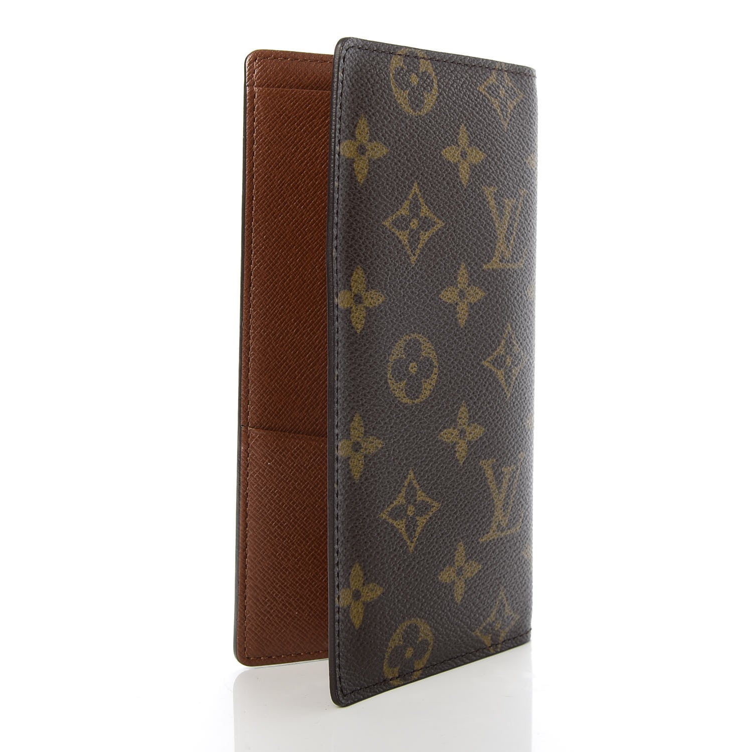 Louis Vuitton Monogram Porte Valeurs Checkbook Wallet 3 of 6