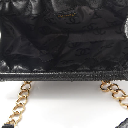 Chanel Grained Calfskin CC Framed Shoulder Bag Black 6 of 15