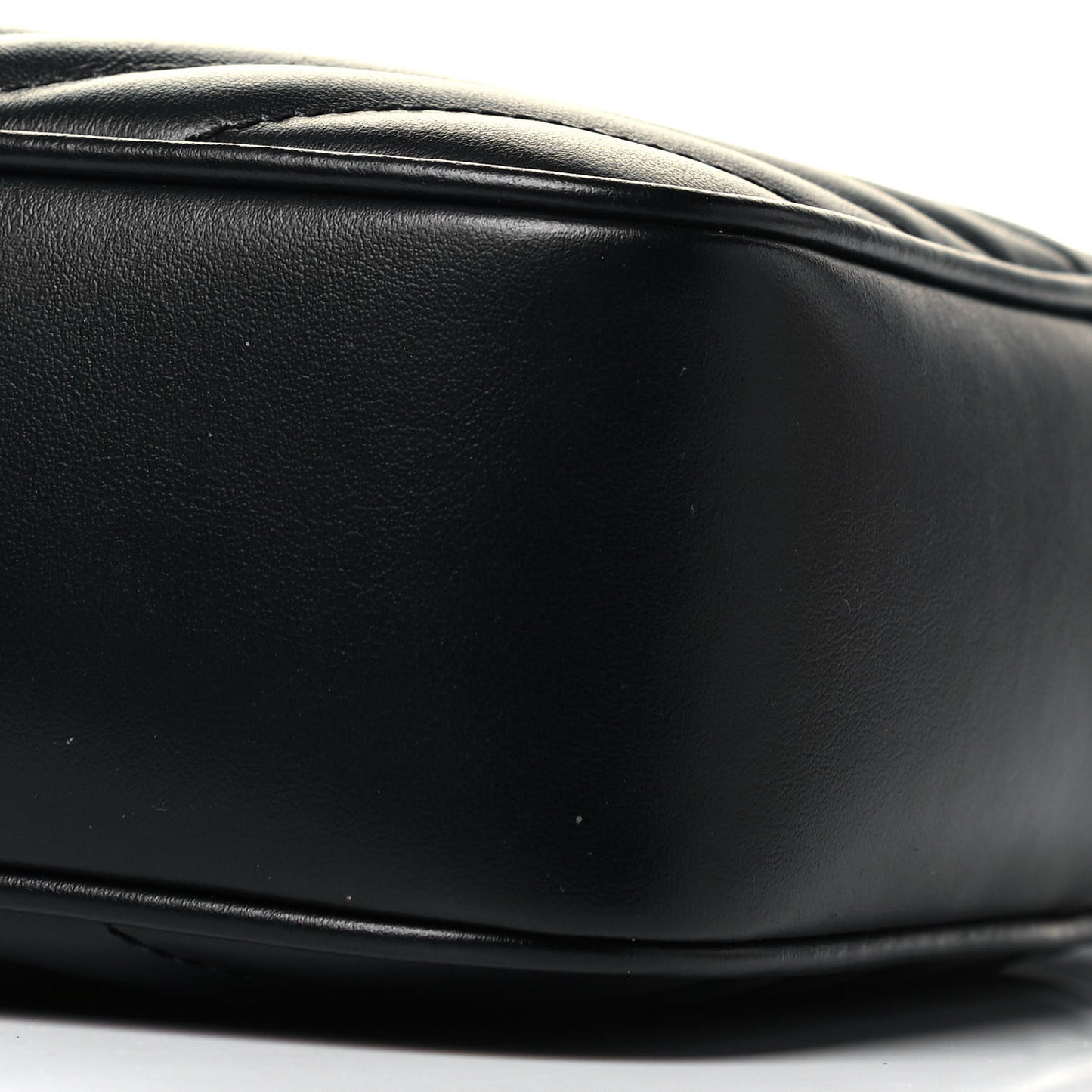 Calfskin Matelasse Monogram Lou Camera Bag Black