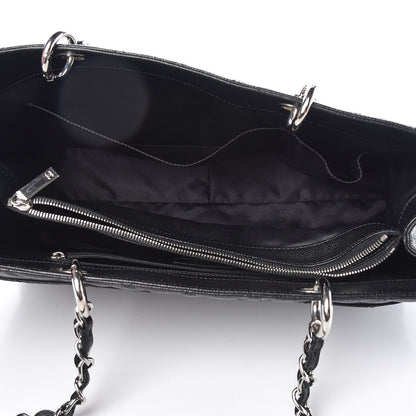 Chanel Caviar Quilted XL Grand Shopping Tote GST Black 7 of 9