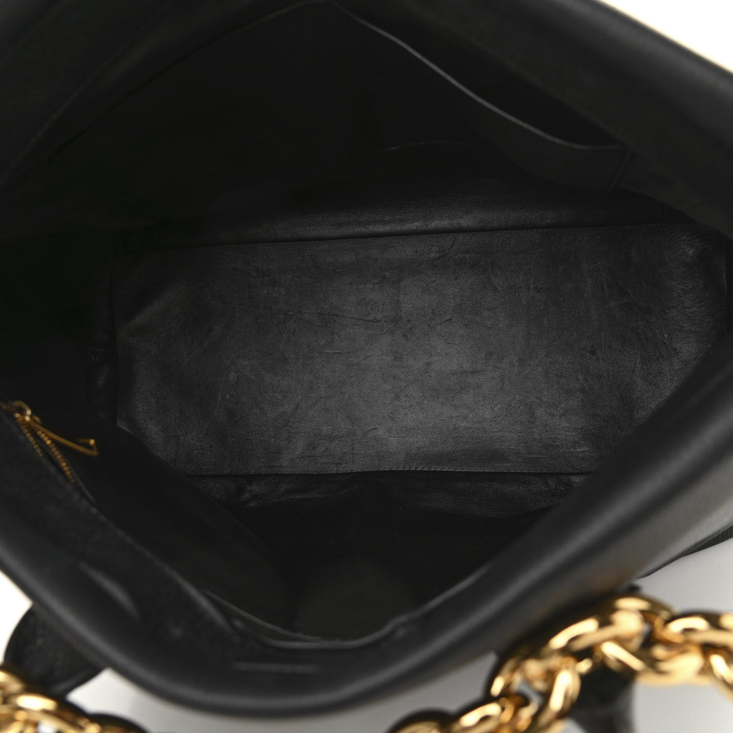 Grained Calfskin Saint Germain Tote Black
