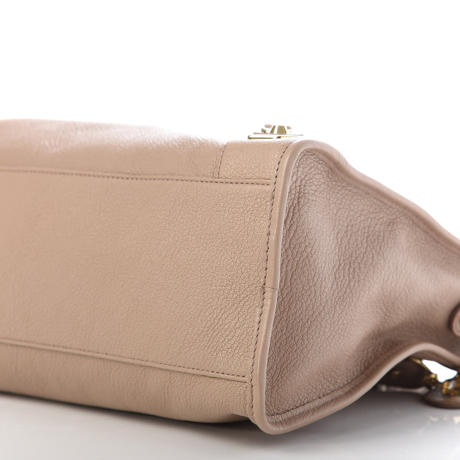 Balenciaga Chevre Gold Metallic Edge Hardware City Rose Des Sables 7 of 10