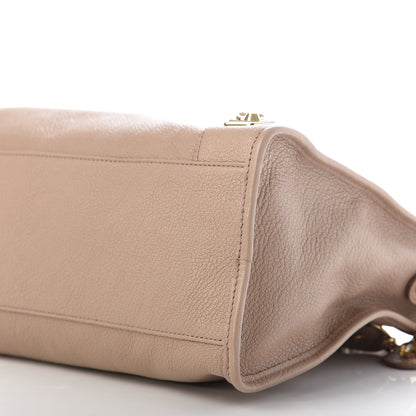 Balenciaga Chevre Gold Metallic Edge Hardware City Rose Des Sables 7 of 10