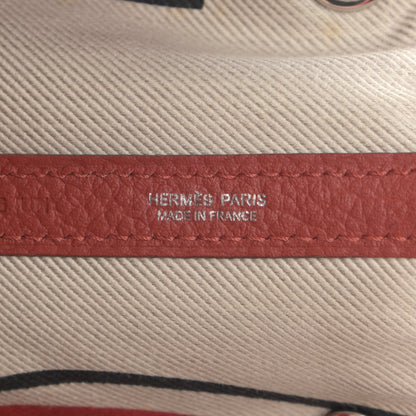Hermes Vache Country Garden Party 36 MM Rouge Venetian 5 of 12