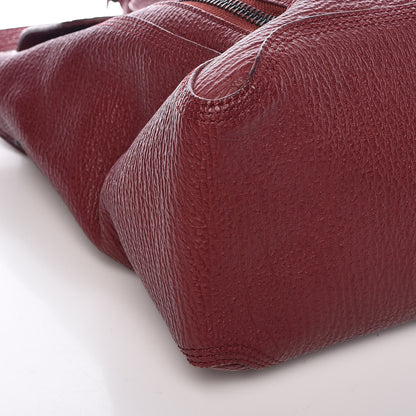 3.1 Phillip Lim 3.1 Textured Calfskin Large Pashli Satchel Oxblood 10 of 11