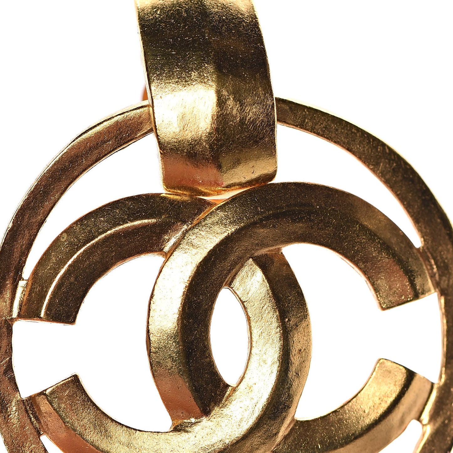 CC Clip On Earrings Gold