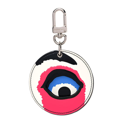 Louis Vuitton Reverse Monogram Kabuki Mask Bag Charm Key Holder 1 of 3