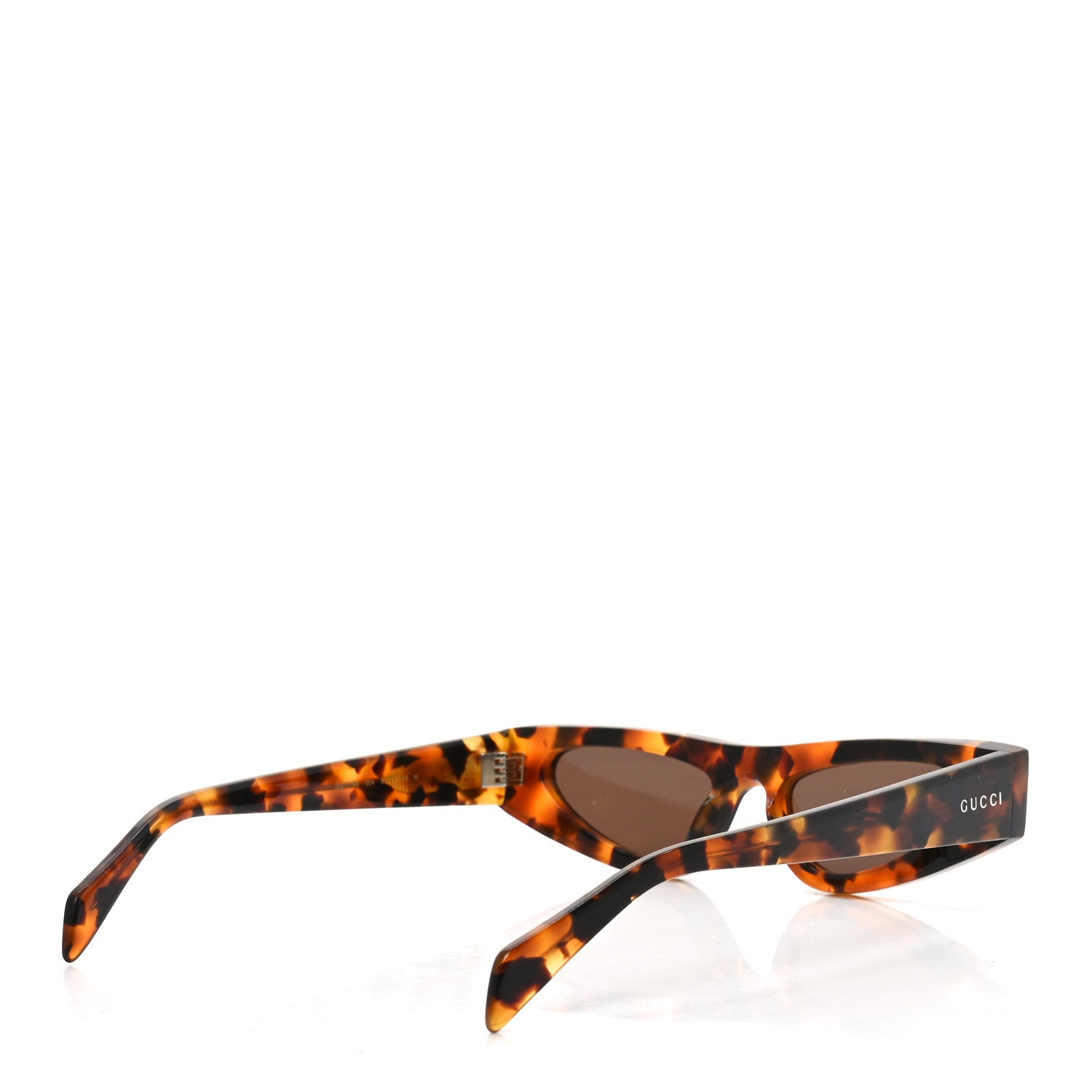 Gucci Acetate Cat Eye Sunglasses GG1779S  Havana 4 of 6