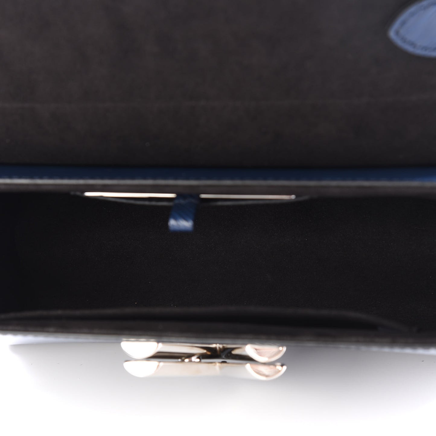 Epi Twist Shoulder Bag MM Indigo