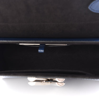 Louis Vuitton Epi Twist Shoulder Bag MM Indigo 4 of 10