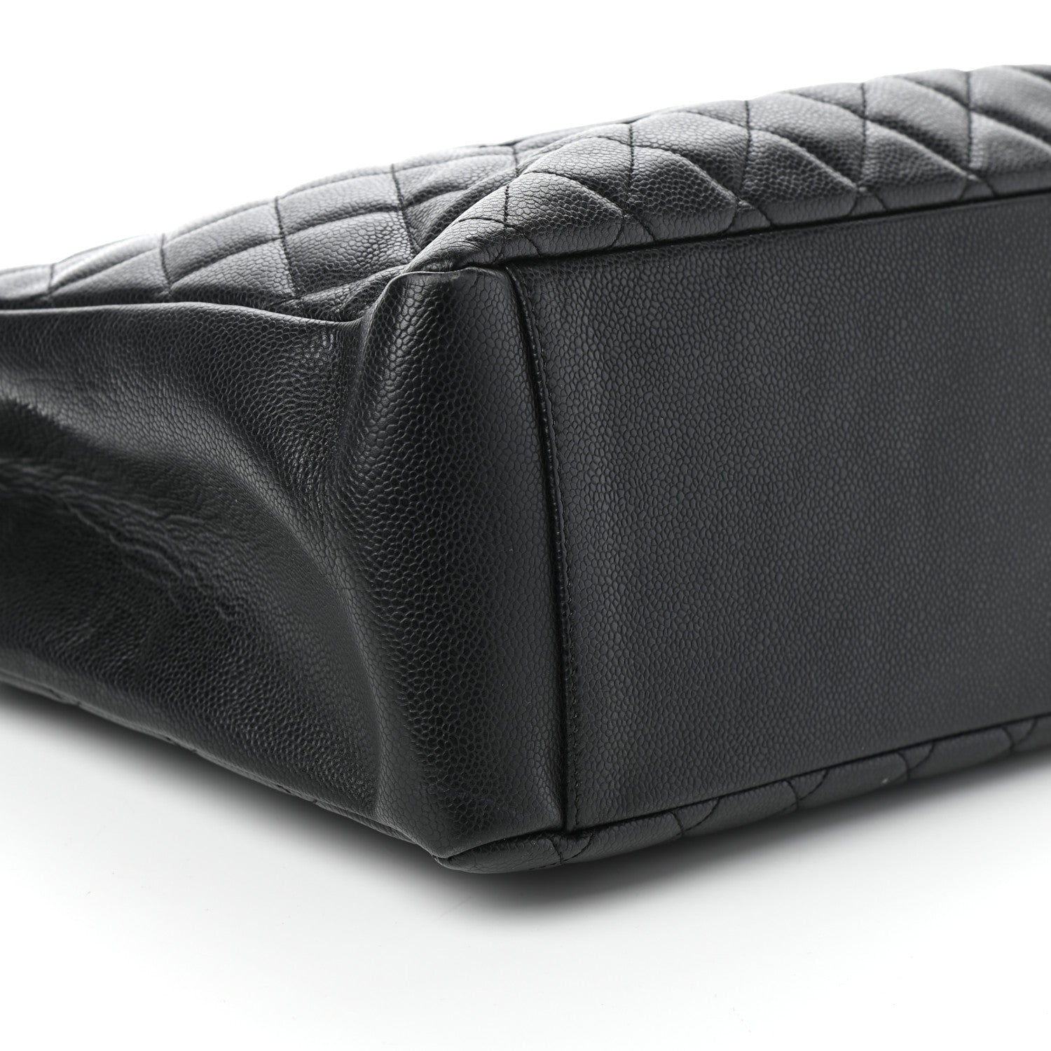 Chanel Caviar Quilted Grand Shopping Tote GST Black 12 of 13
